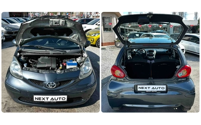Toyota Aygo 1.0i-VVT 68HP 148 000KM AUTOMAT - автомобили, коли, обяви за нови и употребявани 14