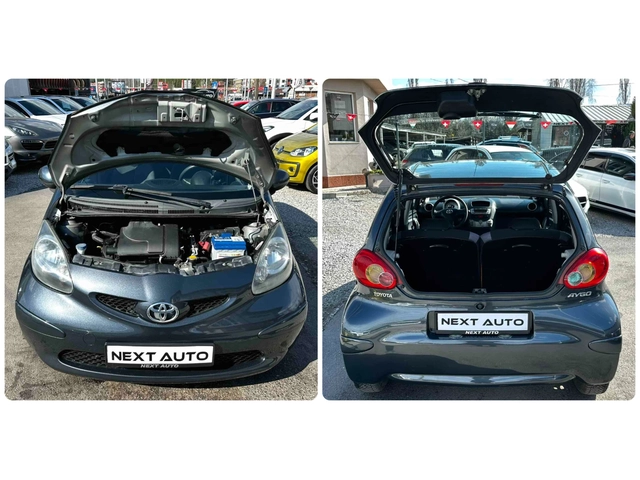 Toyota Aygo 1.0i-VVT 68HP 148 000KM AUTOMAT - автомобили, коли, обяви за нови и употребявани 14