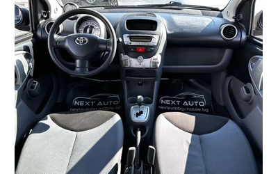 Toyota Aygo 1.0i-VVT 68HP 148 000KM AUTOMAT - автомобили, коли, обяви за нови и употребявани 8