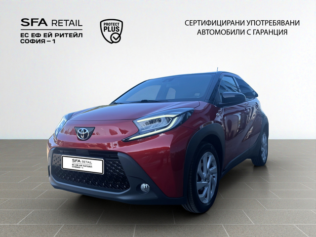 Toyota AYGO X 1.0 VVT-i, Black & White CVT - автомобили, коли, обяви за нови и употребявани 0