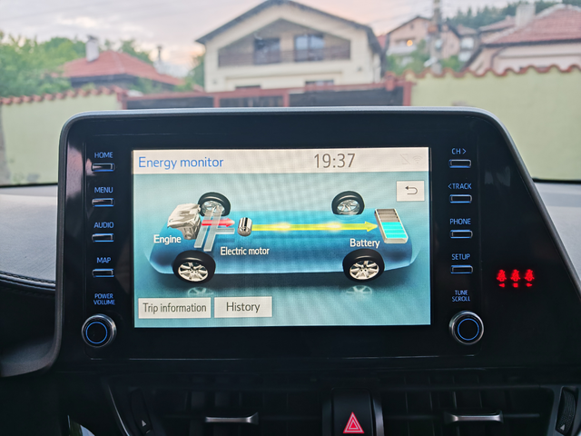 Toyota C-HR 1.8 HYBRYD-FACELIFT - автомобили, коли, обяви за нови и употребявани 12