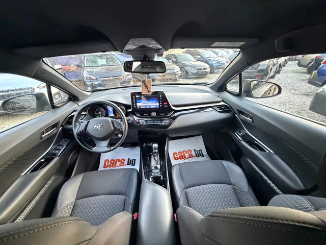 Toyota C-HR 1.8 HYBRID Keyless go  Distronic Euro 6 - автомобили, коли, обяви за нови и употребявани 10