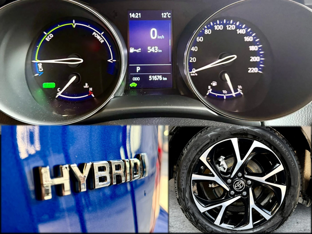 Toyota C-HR Гаранционен* Hybrid * VVT-i * Лизинг - автомобили, коли, обяви за нови и употребявани 14