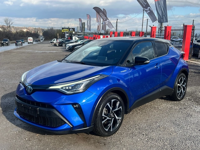 Toyota C-HR 2.0 HYBRID 184K.C BI COLOR LED ГЕРМАНИЯ - автомобили, коли, обяви за нови и употребявани 7