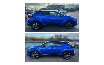 Toyota C-HR 2.0 HYBRID 184K.C BI COLOR LED ГЕРМАНИЯ - автомобили, коли, обяви за нови и употребявани 8