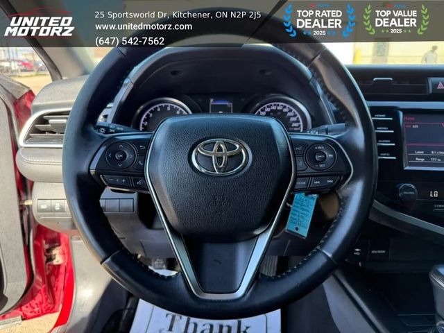 Toyota Camry SE FWD* * * SAFETY CERTIFIED* * * Toyota Safety Se - автомобили, коли, обяви за нови и употребявани 9