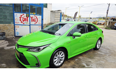 Toyota Corolla 1.8Hybrid* Подготвена за Такси - автомобили, коли, обяви за нови и употребявани 9