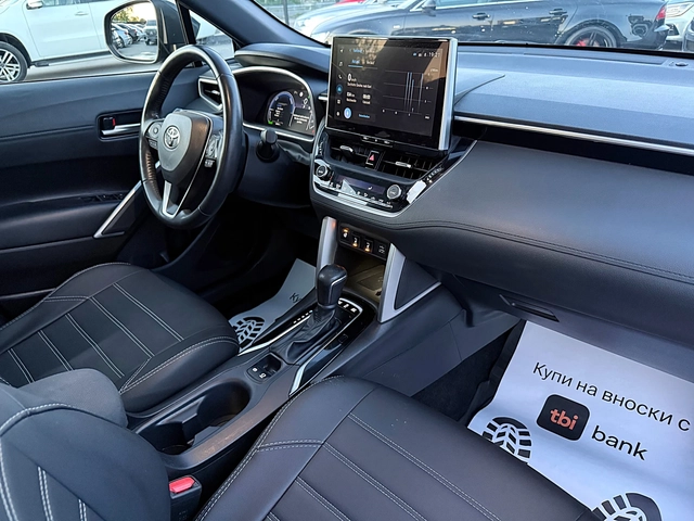 Toyota Corolla Cross 2.0Hybrid-4x4-Navi-Led-Bixenon-Kamera-Подгряване-! - автомобили, коли, обяви за нови и употребявани 12