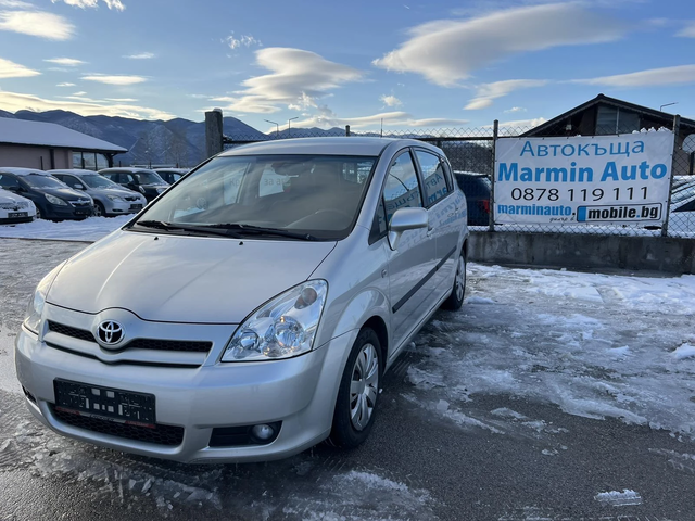 Toyota Corolla verso 2.2 D4D 136к 6 СКОРОСТИ КЛИМАТРОНИК АВТОПИЛОТ - автомобили, коли, обяви за нови и употребявани 0