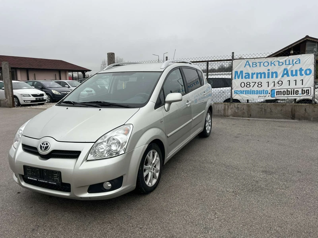 Toyota Corolla verso 2.2 D4D 136к 6 СКОРОСТИ КЛИМАТРОНИК АВТОПИЛОТ - автомобили, коли, обяви за нови и употребявани 0