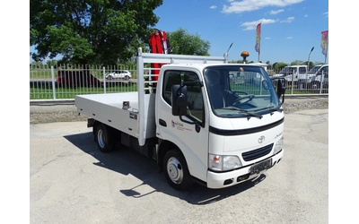 Toyota DYNA БОРДОВИ С КРАН 1670 kg - автомобили, коли, обяви за нови и употребявани 10