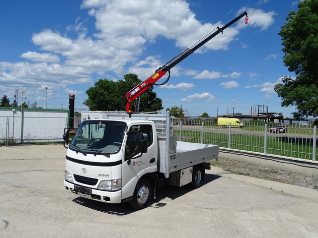 Toyota DYNA БОРДОВИ С КРАН 1670 kg - автомобили, коли, обяви за нови и употребявани 2
