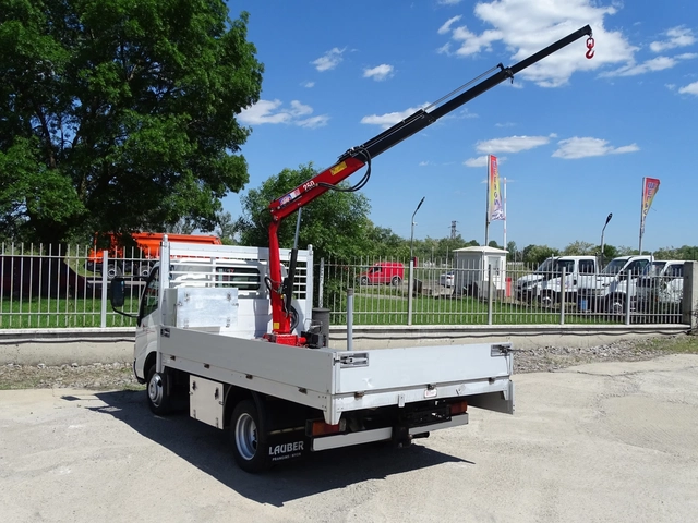 Toyota DYNA БОРДОВИ С КРАН 1670 kg - автомобили, коли, обяви за нови и употребявани 7