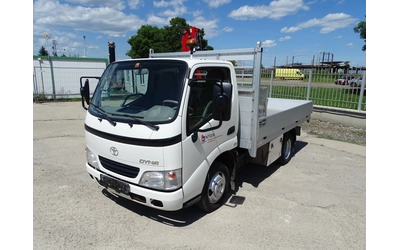 Toyota DYNA БОРДОВИ С КРАН 1670 kg - автомобили, коли, обяви за нови и употребявани 8