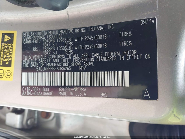 Toyota Highlander 3.5L V-6 DOHC, VVT, 270HP All Wheel Drive - автомобили, коли, обяви за нови и употребявани 8