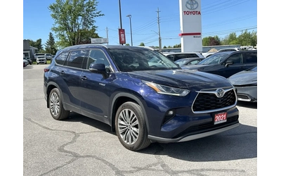 Toyota Highlander Hybrid Platinum - автомобили, коли, обяви за нови и употребявани 6