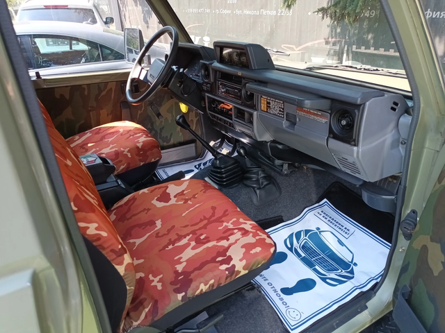 Toyota Land cruiser 2.4TD/4x4 - автомобили, коли, обяви за нови и употребявани 6