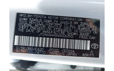 Toyota Mirai ELECTRIC Rear Wheel Drive - автомобили, коли, обяви за нови и употребявани 8