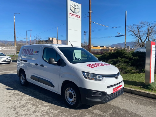 Toyota Proace City 1.2T L2 6MT - автомобили, коли, обяви за нови и употребявани 0