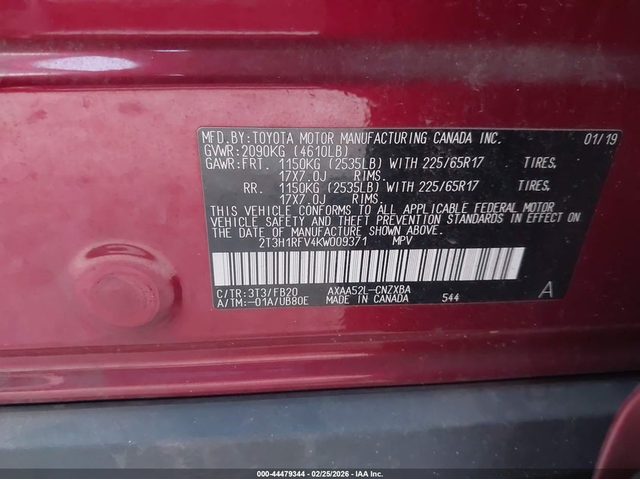 Toyota Rav4 2.5L I-4 DI, DOHC, VVT, 203HP Front Wheel Drive - автомобили, коли, обяви за нови и употребявани 8