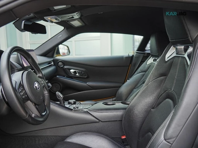 Toyota Supra GR* 3.0* JBL* HUD* КАМЕРА* ПОДГРЕВ* - автомобили, коли, обяви за нови и употребявани 8
