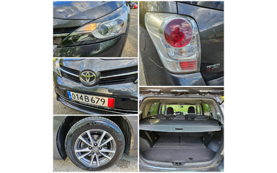 Toyota Verso Facelift/7mesta/Navigacia - автомобили, коли, обяви за нови и употребявани 16