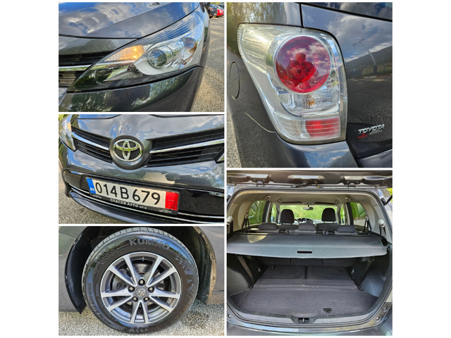 Toyota Verso Facelift/7mesta/Navigacia - автомобили, коли, обяви за нови и употребявани 16