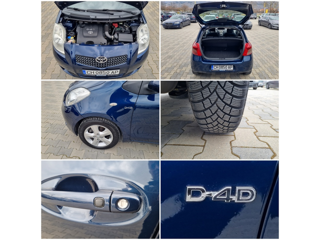 Toyota Yaris 1.4D4D-АВТОМАТИК - автомобили, коли, обяви за нови и употребявани 14
