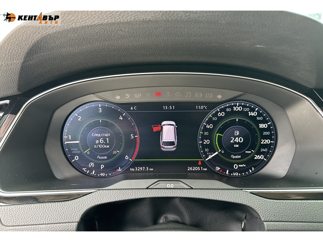 Volkswagen Passat 2.0d 150 к.с./ГАРАНЦИЯ ОТ КЕНТАВЪР - автомобили, коли, обяви за нови и употребявани 14
