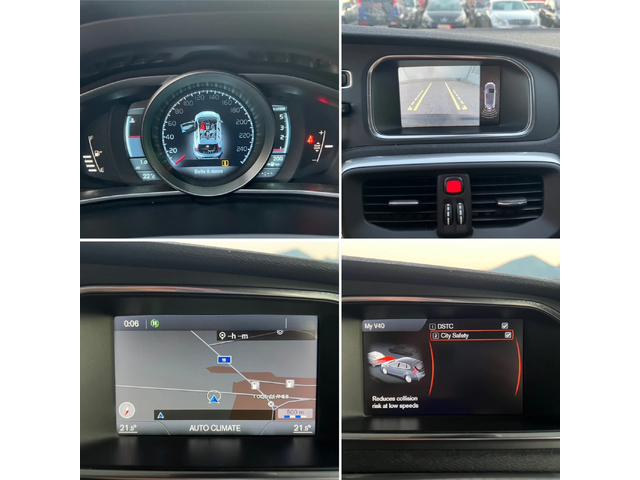 Volvo V40 D3-2.0d- 150к.с/ Старт-стоп/ Навигация/ Камера - автомобили, коли, обяви за нови и употребявани 16