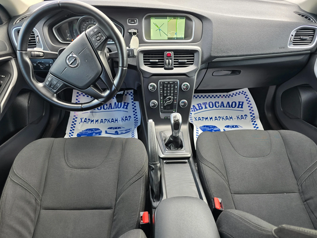 Volvo V40 2.0D2-FACE-ЕВРО 6В-НАВИГАЦИЯ-6 СКОРОСТИ - автомобили, коли, обяви за нови и употребявани 11