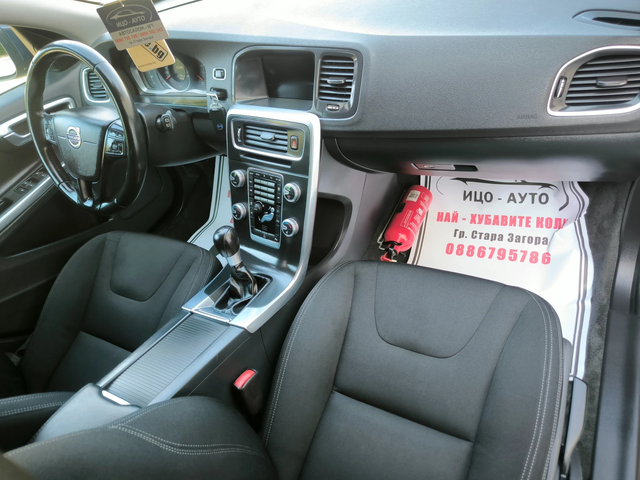 Volvo V60 1, 6-115к.с.6скop.LED, ФЕЙСЛИФТ, ЕВРО 5B - автомобили, коли, обяви за нови и употребявани 10