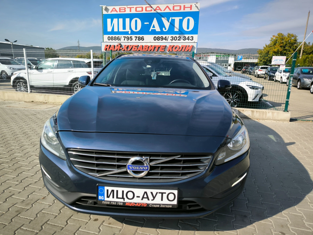 Volvo V60 1, 6-115к.с.6скop.LED, ФЕЙСЛИФТ, ЕВРО 5B - автомобили, коли, обяви за нови и употребявани 16