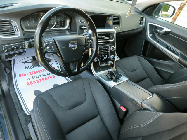 Volvo V60 1, 6-115к.с.6скop.LED, ФЕЙСЛИФТ, ЕВРО 5B - автомобили, коли, обяви за нови и употребявани 8