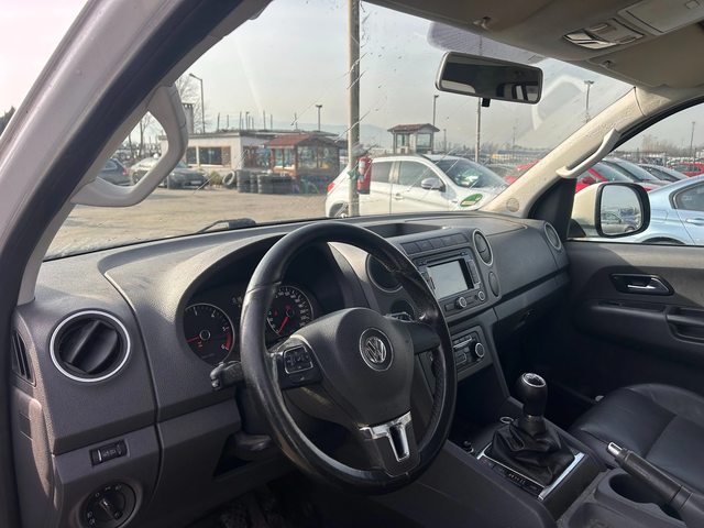 VW Amarok 2.0TDI 4MOTION NAVI/KOJA EURO 5 - автомобили, коли, обяви за нови и употребявани 11