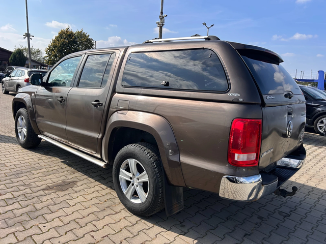 VW Amarok 2.0TDI DoubleCabin 4MOTION NAVI EURO 5 - автомобили, коли, обяви за нови и употребявани 7
