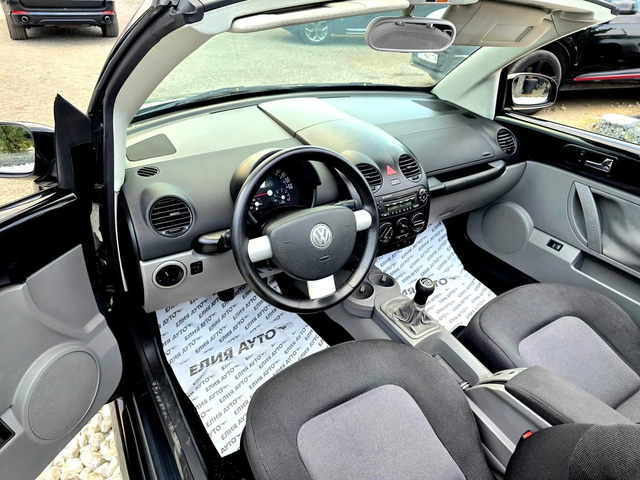 VW Beetle 1.4I КАБРИОЛЕТ TOP - автомобили, коли, обяви за нови и употребявани 10