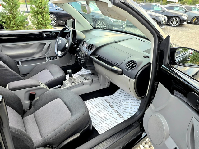 VW Beetle 1.4I КАБРИОЛЕТ TOP - автомобили, коли, обяви за нови и употребявани 12