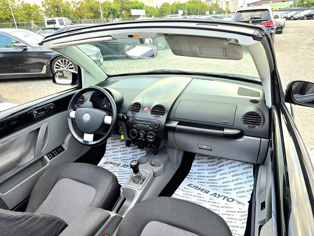 VW Beetle 1.4I КАБРИОЛЕТ TOP - автомобили, коли, обяви за нови и употребявани 13
