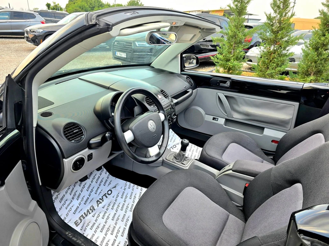 VW Beetle 1.4I КАБРИОЛЕТ TOP - автомобили, коли, обяви за нови и употребявани 9