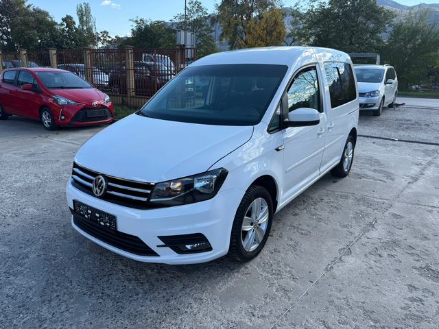 VW Caddy 2.0 tdi DSG 150kc. Дистроник - автомобили, коли, обяви за нови и употребявани 0