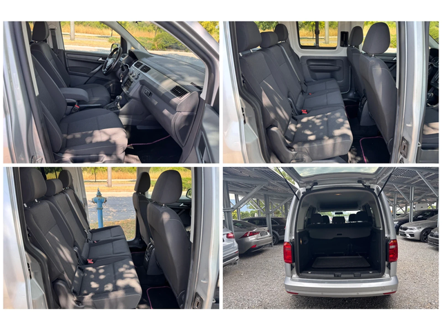 VW Caddy 2.0TDI 102кс DSG * 103хил.км* ПЕРФЕКТЕН* - автомобили, коли, обяви за нови и употребявани 12