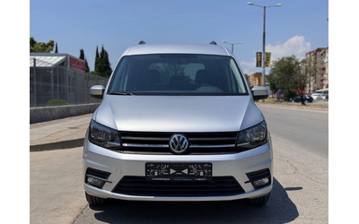 VW Caddy 2.0TDI 102кс DSG * 103хил.км* ПЕРФЕКТЕН* - автомобили, коли, обяви за нови и употребявани 7