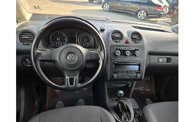 VW Caddy 1.6TDI-102кс= КЛИМАТИК= ПЪТНИЧЕСКИ - автомобили, коли, обяви за нови и употребявани 10