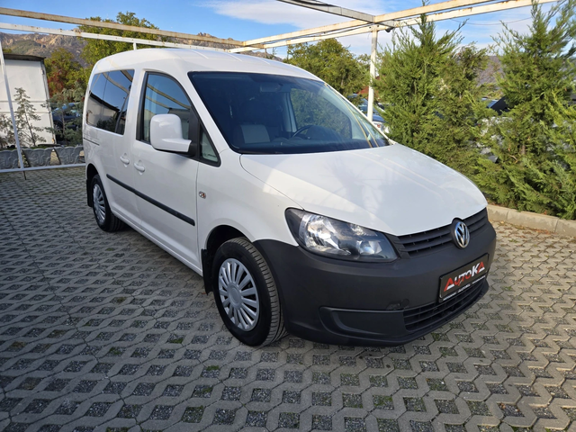 VW Caddy 1.6TDI-102кс= КЛИМАТИК= ПЪТНИЧЕСКИ - автомобили, коли, обяви за нови и употребявани 1