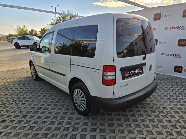 VW Caddy 1.6TDI-102кс= КЛИМАТИК= ПЪТНИЧЕСКИ - автомобили, коли, обяви за нови и употребявани 4