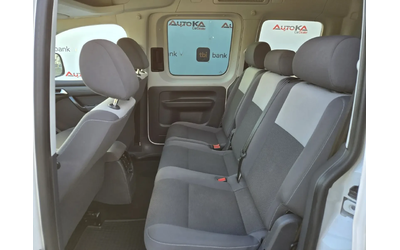 VW Caddy 1.6TDI-102кс= КЛИМАТИК= ПЪТНИЧЕСКИ - автомобили, коли, обяви за нови и употребявани 8
