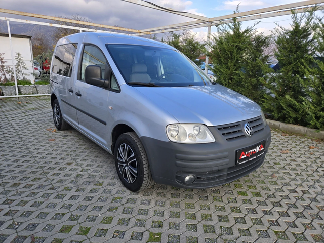 VW Caddy 2.0i-109кс= ФАБРИЧЕН МЕТАН= КЛИМАТИК - автомобили, коли, обяви за нови и употребявани 1
