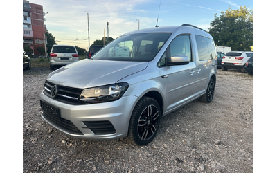 VW Caddy 2.0TDI 102kc DSG 7MESTA FULLL - автомобили, коли, обяви за нови и употребявани 6