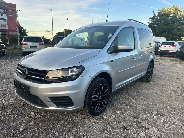 VW Caddy 2.0TDI 102kc DSG 7MESTA FULLL - автомобили, коли, обяви за нови и употребявани 6